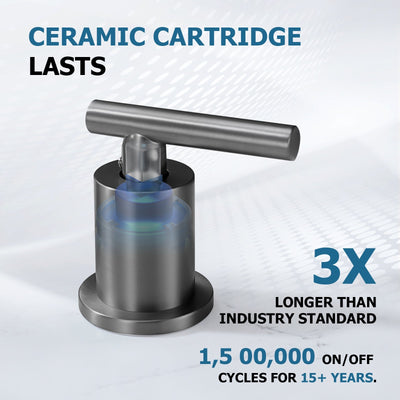 Metora Two-Handle Widespread Waterfall & Pull-Out Bathroom Faucet with Temperature Display-BFWS2401