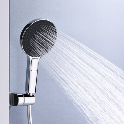 Metora Thermostatic Shower System with Rainfall Showerhead & Digital Temperature Display-RSS2301