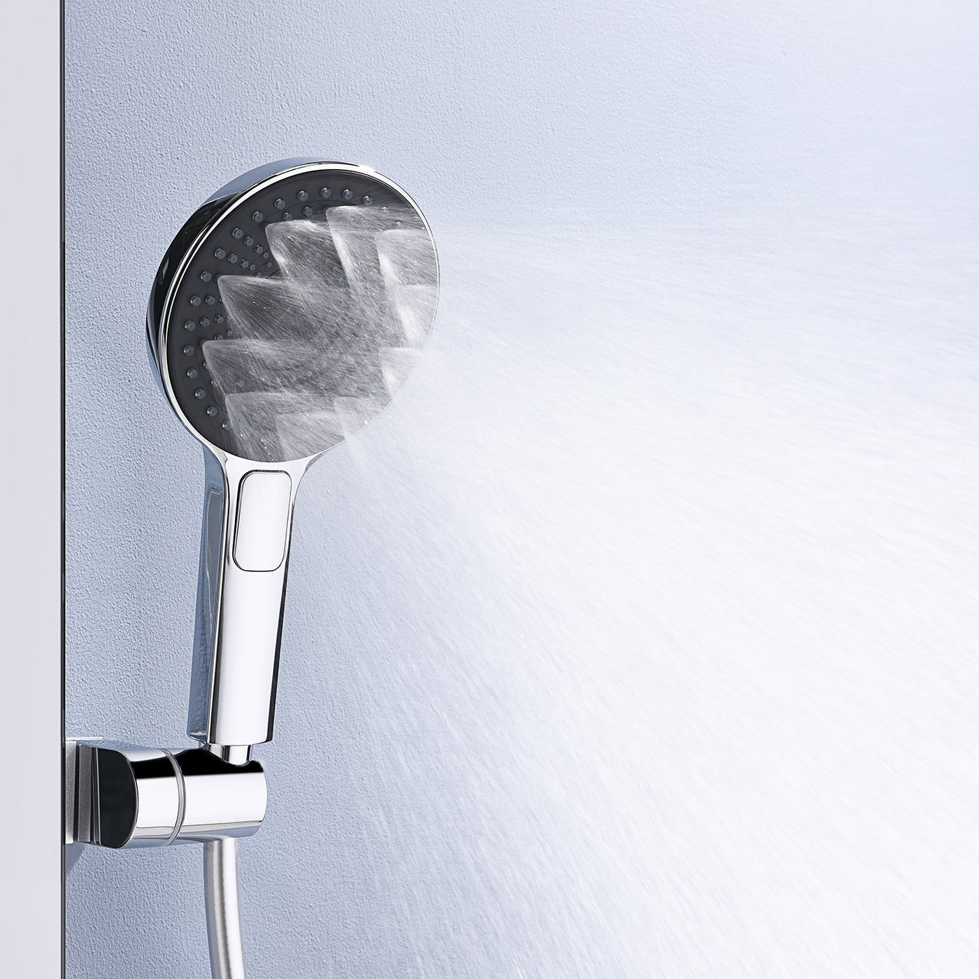 Metora Thermostatic Shower System with Rainfall Showerhead & Digital Temperature Display-RSS2301
