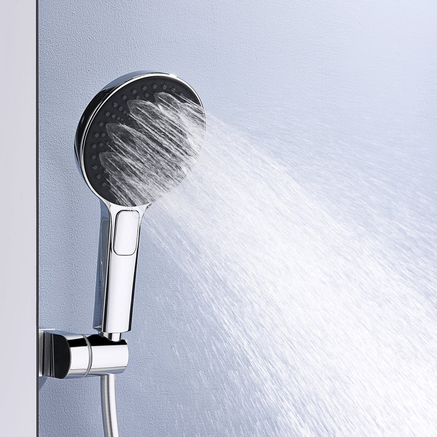 Metora Thermostatic Shower System with Rainfall Showerhead & Digital Temperature Display-RSS2301
