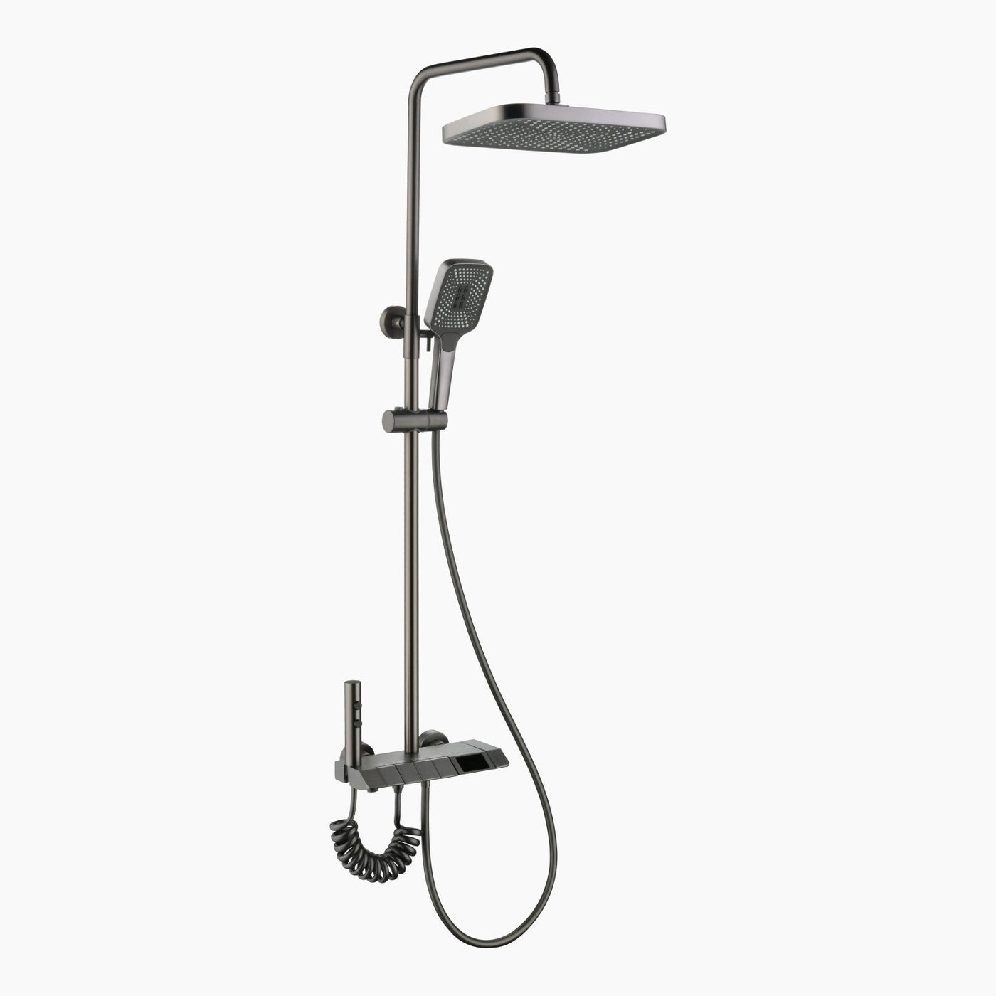 Metora Thermostatic Shower System with Temperature Display and 4 Water Outlet Modes-SST2202