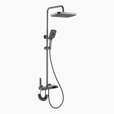 Metora Thermostatic Shower System with Temperature Display and 4 Water Outlet Modes-SST2202