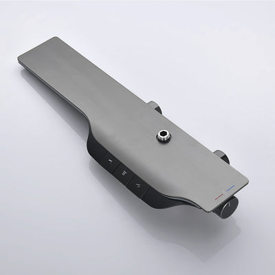 Metora Thermostatic Shower System with Temperature Display & LED Light-SST2207