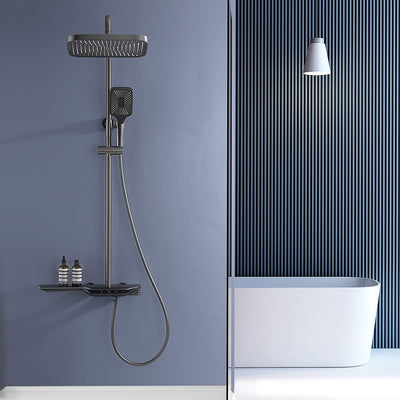 Metora Thermostatic Shower System with Temperature Display & LED Light-SST2207