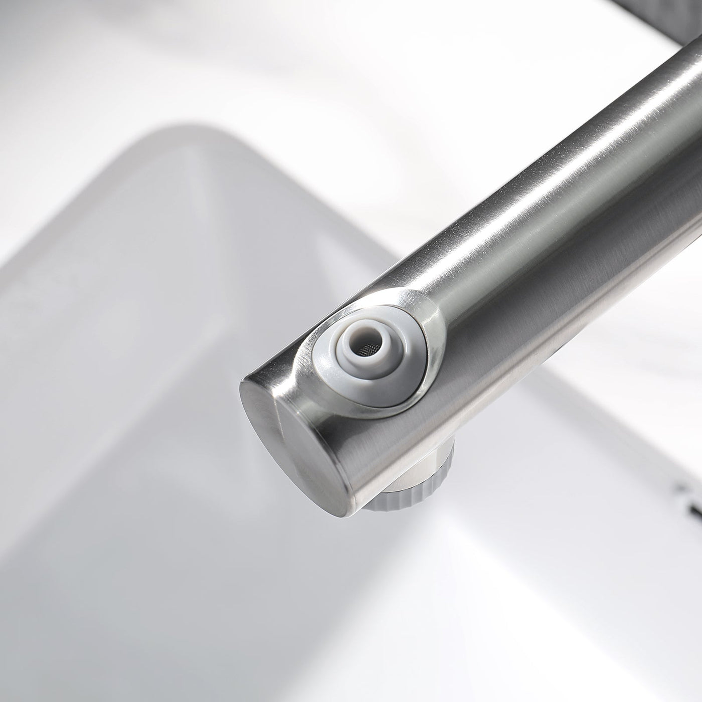 Metora Single-Hole Liftable Pull-Out Bathroom Faucet With Temperature Display-BF2501