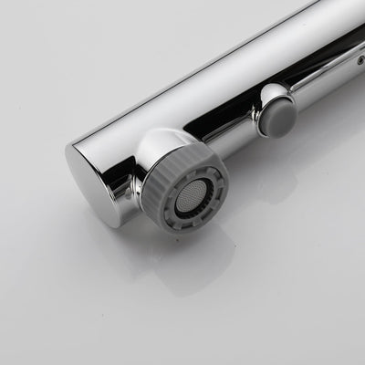 Metora Single-Hole Liftable Pull-Out Bathroom Faucet With Temperature Display-BF2501