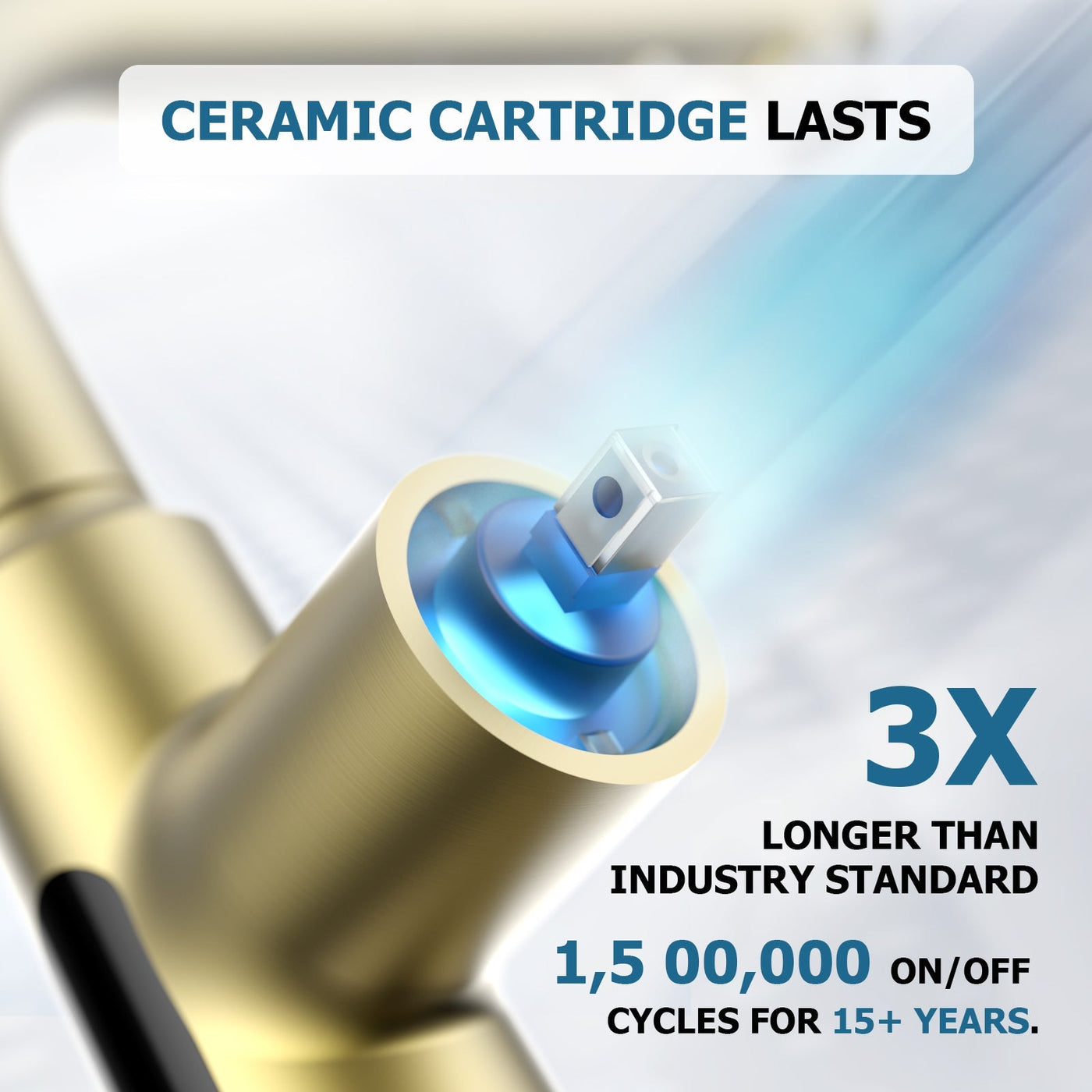 Metora Single-Hole Liftable Pull-Out Bathroom Faucet With Temperature Display-BF2501