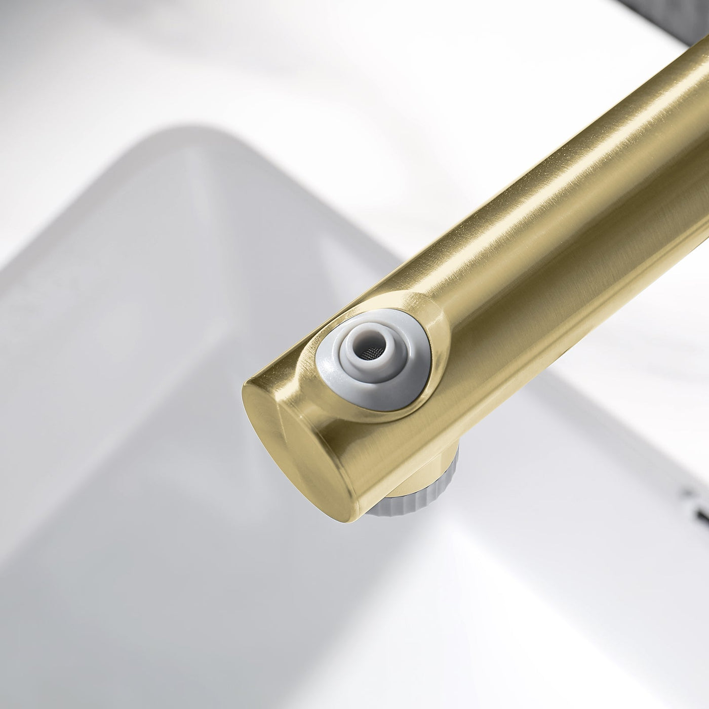 Metora Single-Hole Liftable Pull-Out Bathroom Faucet With Temperature Display-BF2501