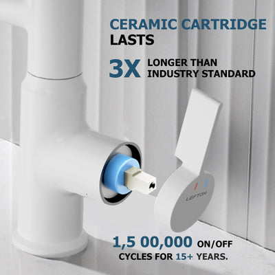 Metora Single-Hole Rotatable Faucet with Temperature Display-BF2204