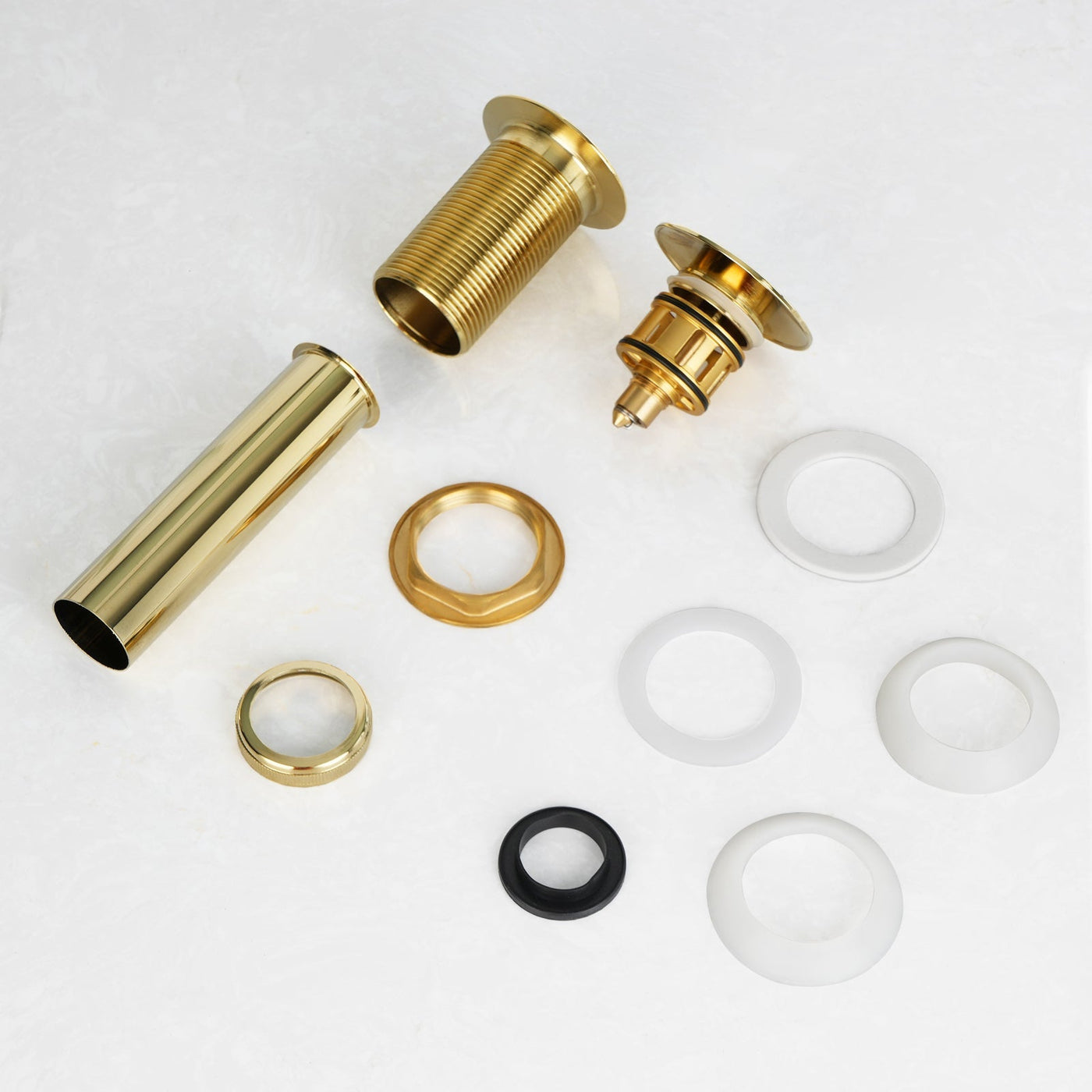 Metora Bathroom Sink Pop Up Drain Stopper Without Overflow-D01