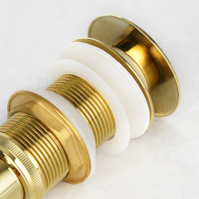 Metora Bathroom Sink Pop Up Drain Stopper Without Overflow-D01