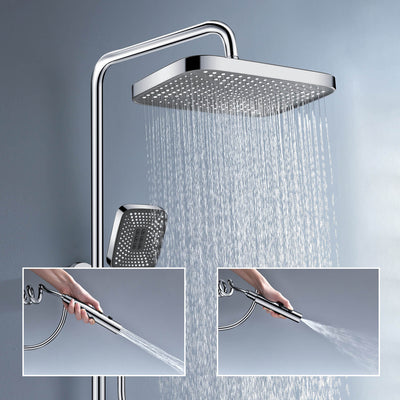 Metora Thermostatic Shower System with 5 Water Modes and Temperature Display Screen-SST2206