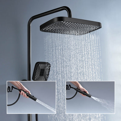 Metora Thermostatic Shower System with 5 Water Modes and Temperature Display Screen-SST2206